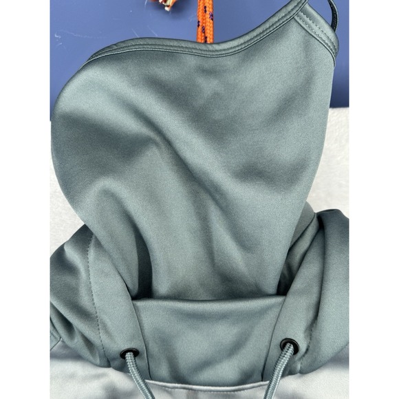 686 Snowboarding Hoodie w/ Neck Gaiter Multicolor Men's L 23X28 READ - Picture 4 of 5